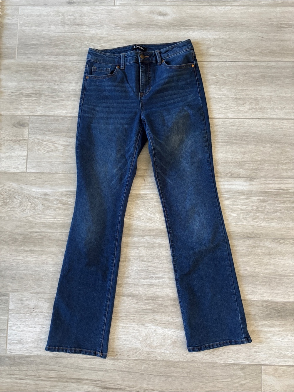 d. jeans Dark Blue Wash Denim Jeans Size 4